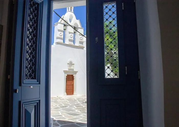 Traditional Arch House Paros דירה